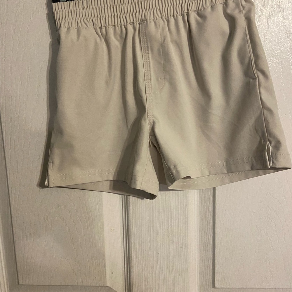 EUC Boys Beaufort Bonnet Co. Tan Prepletic Sheffield Shorts Sz 8
